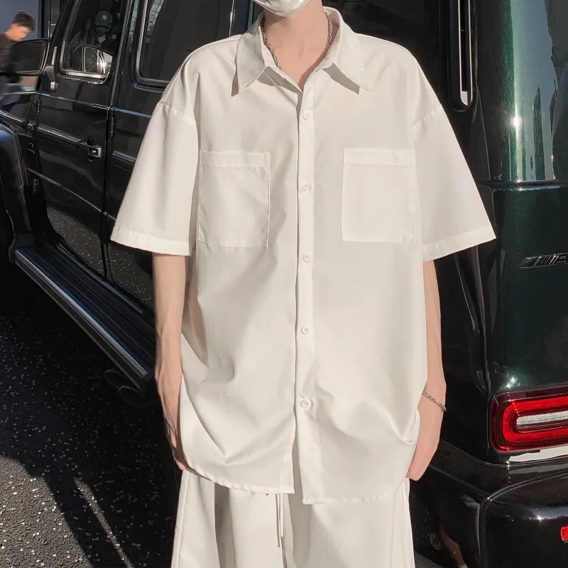 MARK WAFFLE Shirt Matching Set Unisex-5