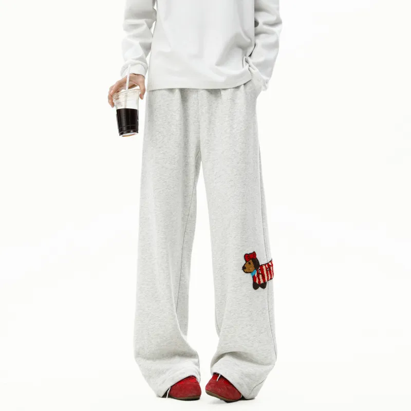 MARK WAFFLE Knitted Sweatpants Unisex-9