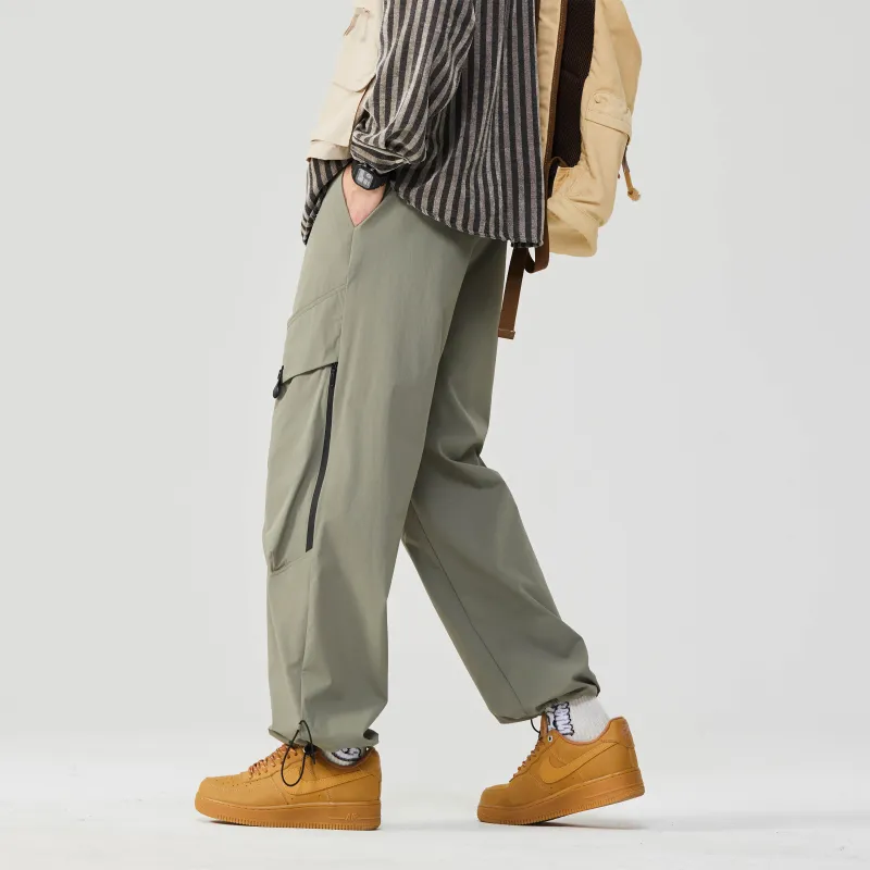 MARK WAFFLE Casual Pants Unisex-15