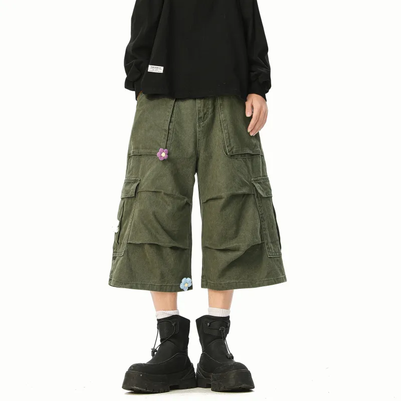 MARK WAFFLE Cargo Shorts Unisex-6