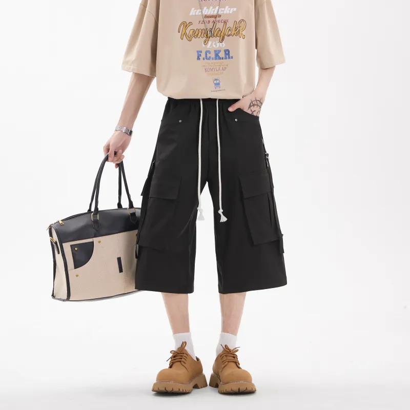 MARK WAFFLE Cargo Shorts Unisex-1