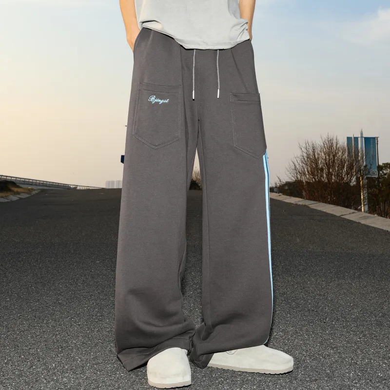 MARK WAFFLE Casual Pants Unisex-19
