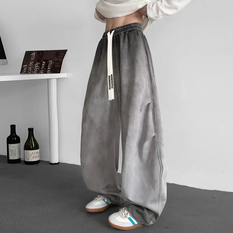 MARK WAFFLE Casual Pants Unisex-4