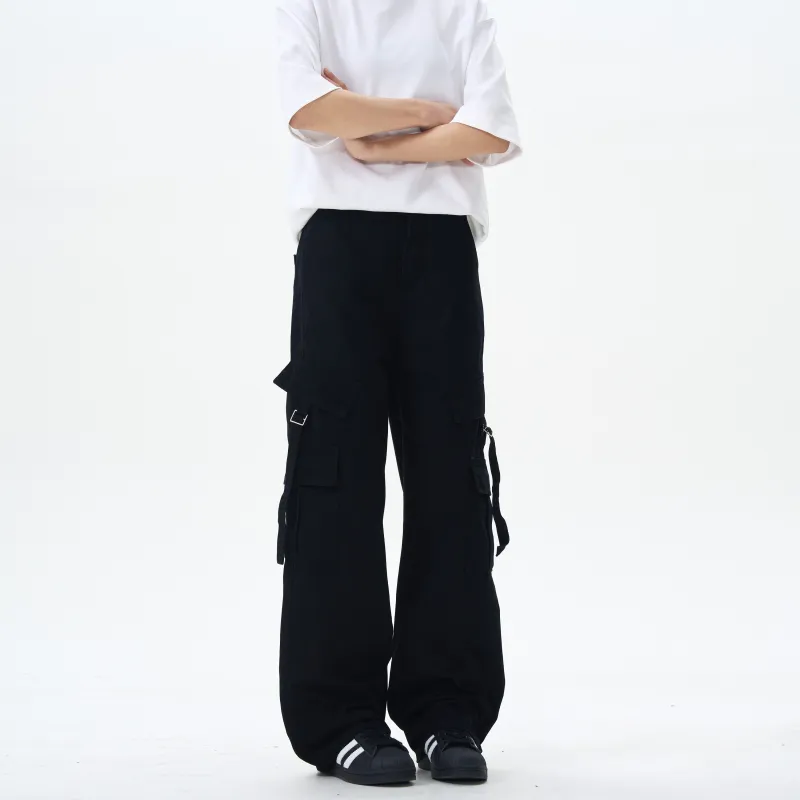 MARK WAFFLE Casual Pants Unisex-4