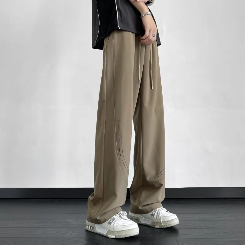 MARK WAFFLE Knitted Sweatpants Unisex-3