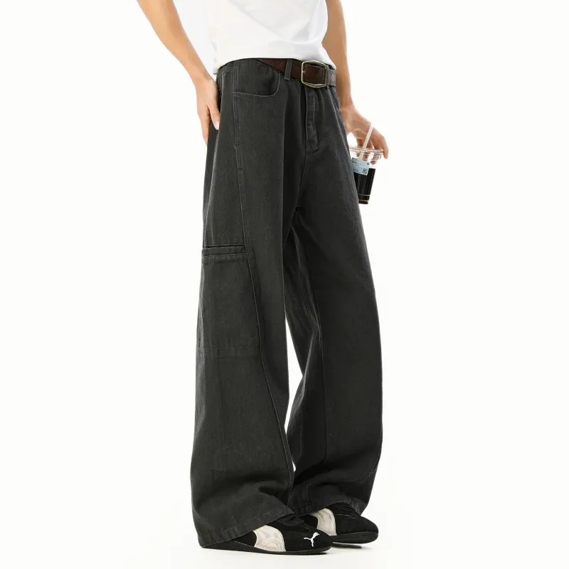 MARK WAFFLE Casual Pants Unisex-3