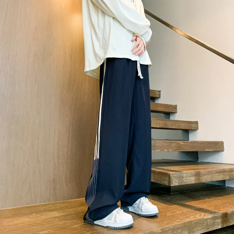 MARK WAFFLE Knitted Sports Pants Unisex-8