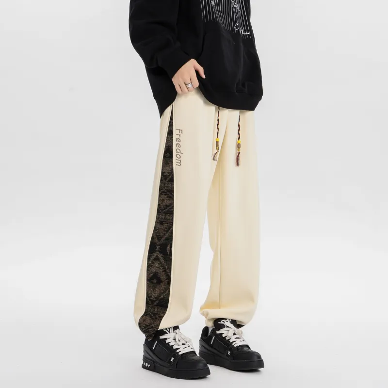 MARK WAFFLE Knitted Sports Pants Unisex-15