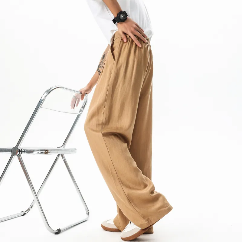MARK WAFFLE Casual Pants Unisex-17
