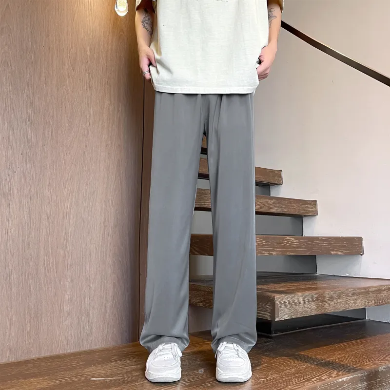 MARK WAFFLE Knitted Sports Pants Unisex-24