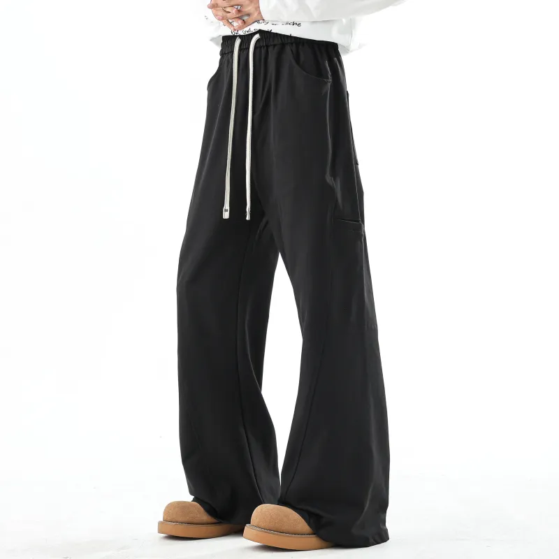 MARK WAFFLE Knitted Sweatpants Unisex-3
