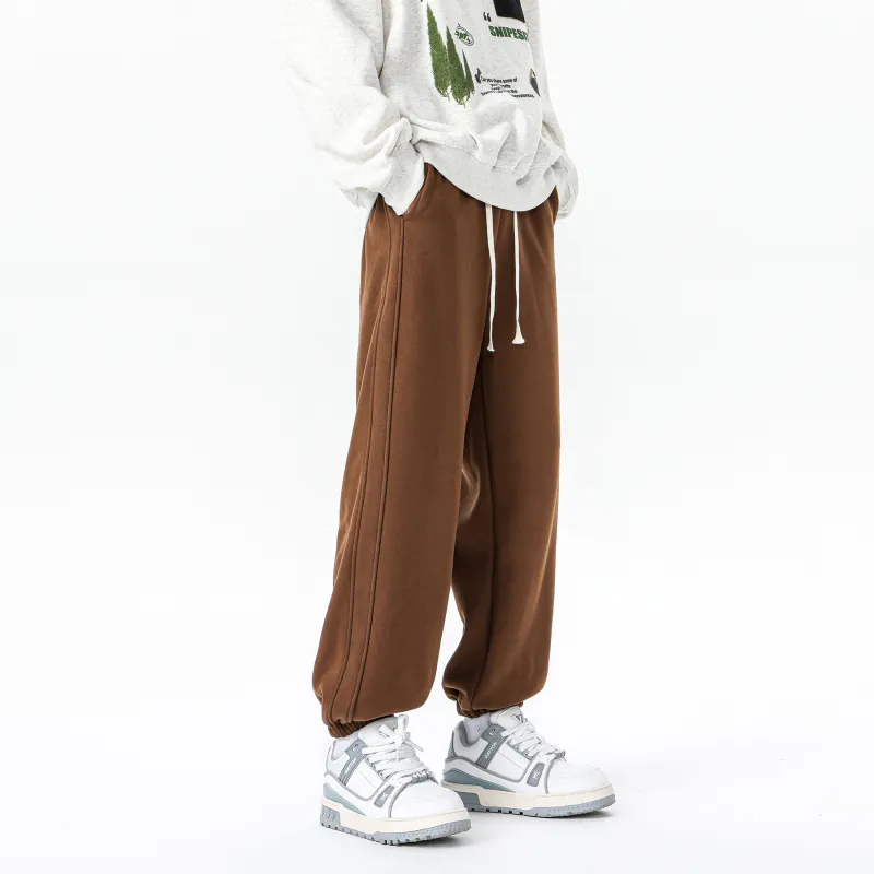 MARK WAFFLE Knitted Sports Pants Unisex-27