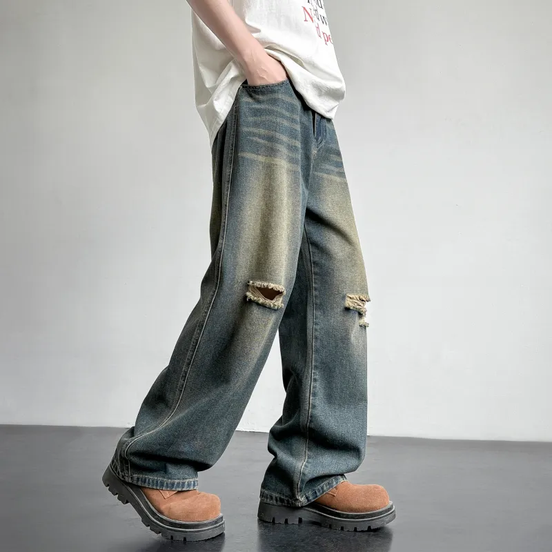 MARK WAFFLE Jeans Unisex-13