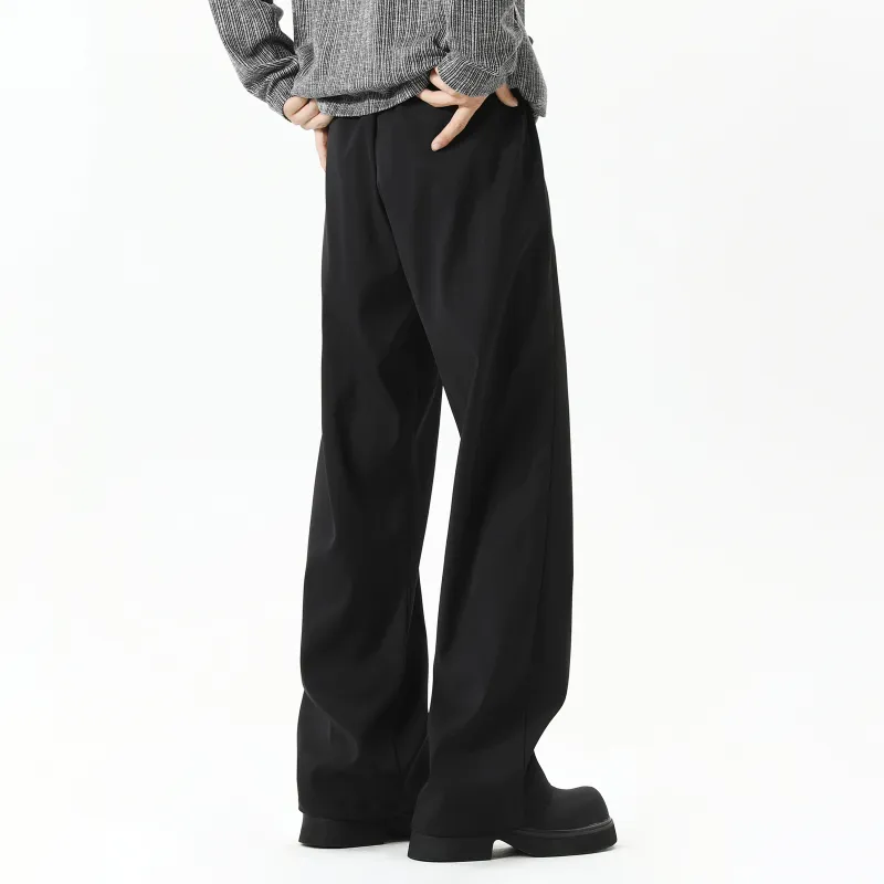 MARK WAFFLE Suit Trouser Unisex Black-3