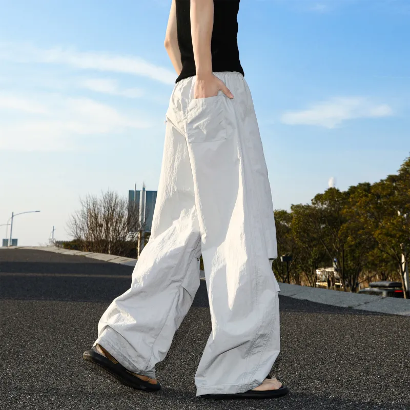 MARK WAFFLE Knitted Sweatpants Unisex-14