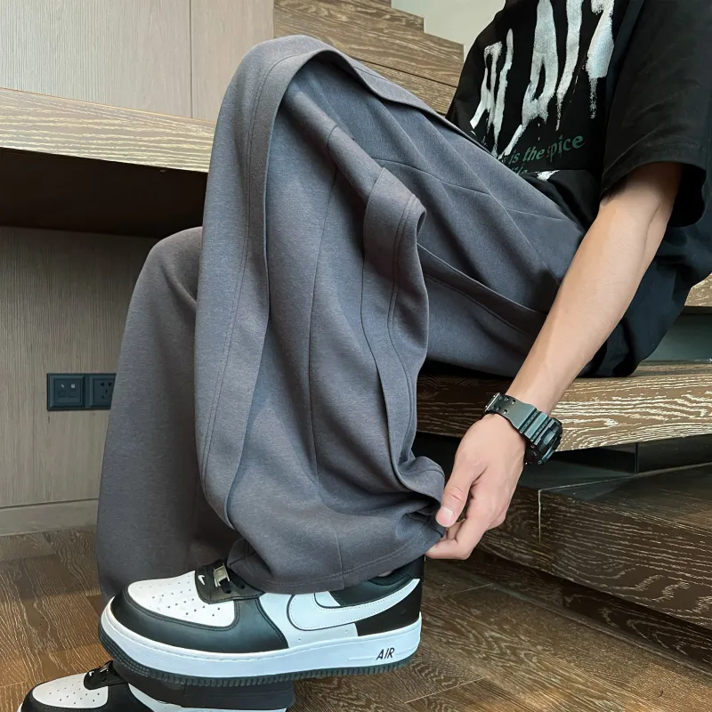 MARK WAFFLE Knitted Sweatpants Unisex-2