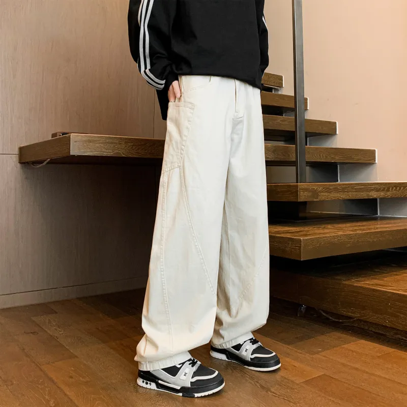 MARK WAFFLE Knitted Sports Pants Unisex-10