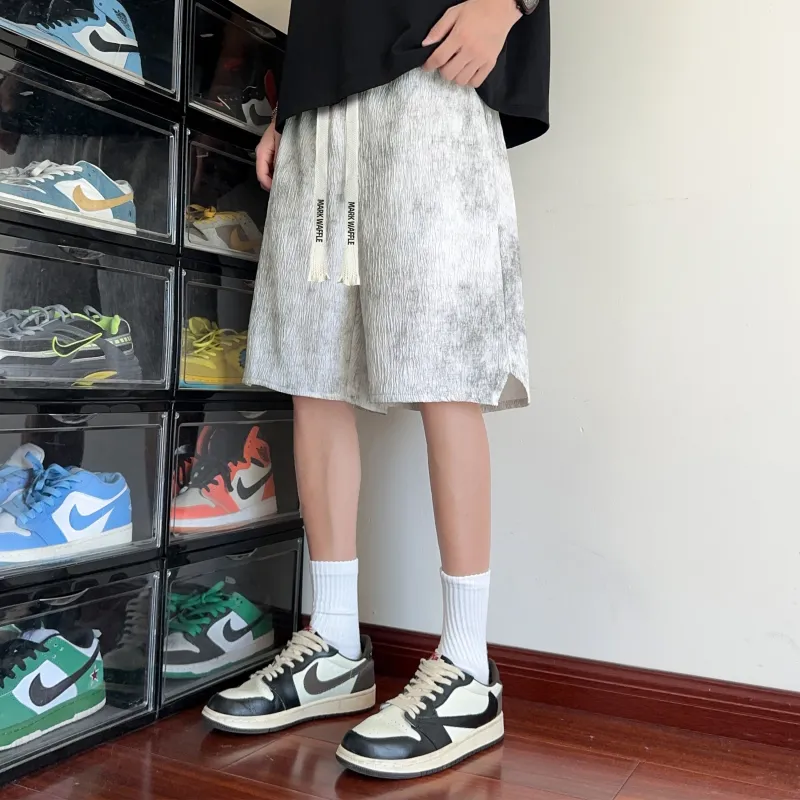 MARK WAFFLE Casual Shorts Unisex-11