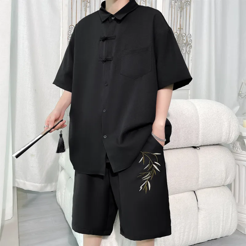 MARK WAFFLE Shirt Matching Set Unisex-5