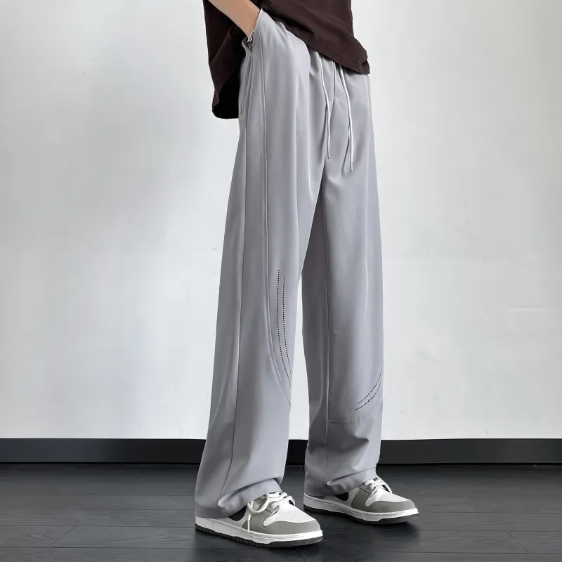 MARK WAFFLE Knitted Sweatpants Unisex-21