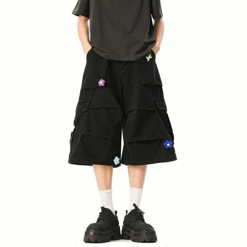 MARK WAFFLE Cargo Shorts Unisex-16
