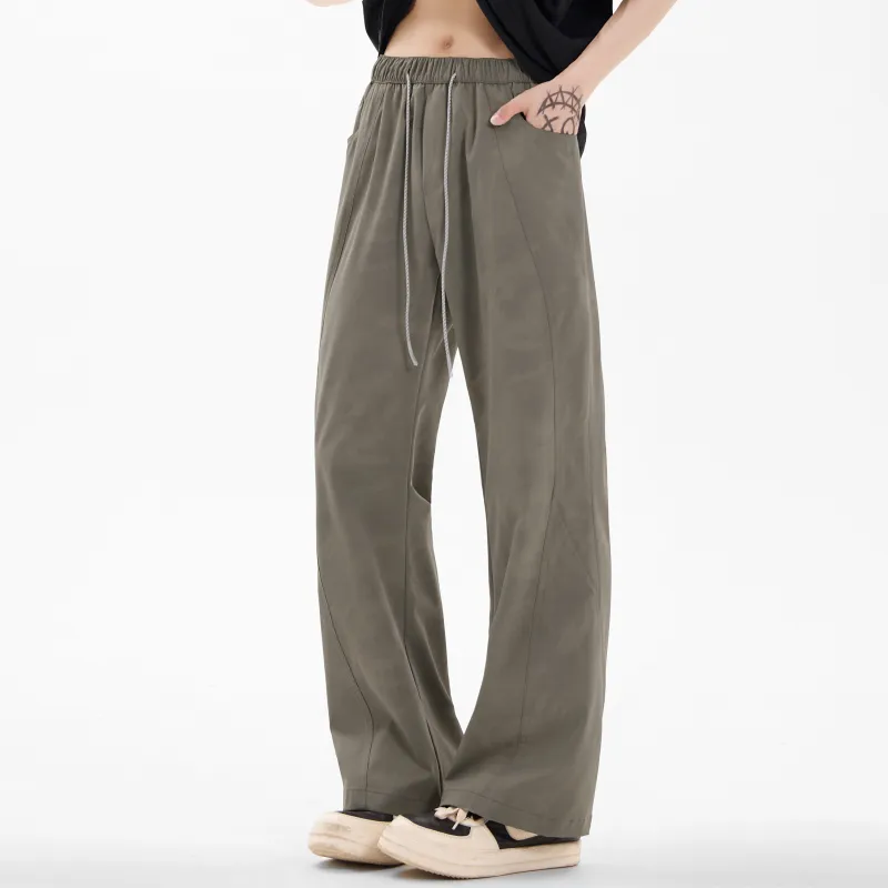 MARK WAFFLE Casual Pants Unisex-3