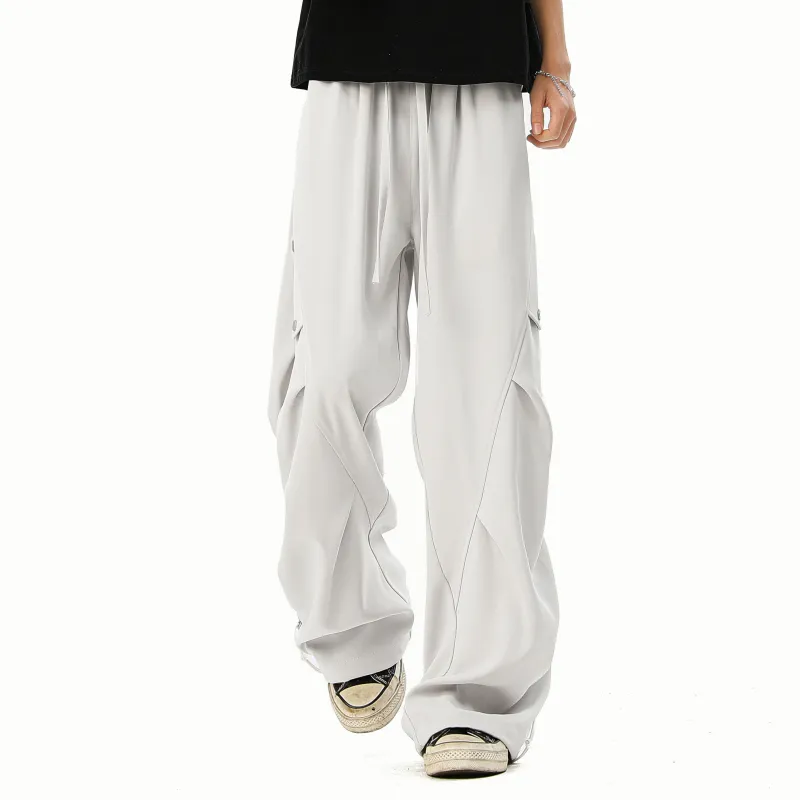 MARK WAFFLE Knitted Sweatpants Unisex-1