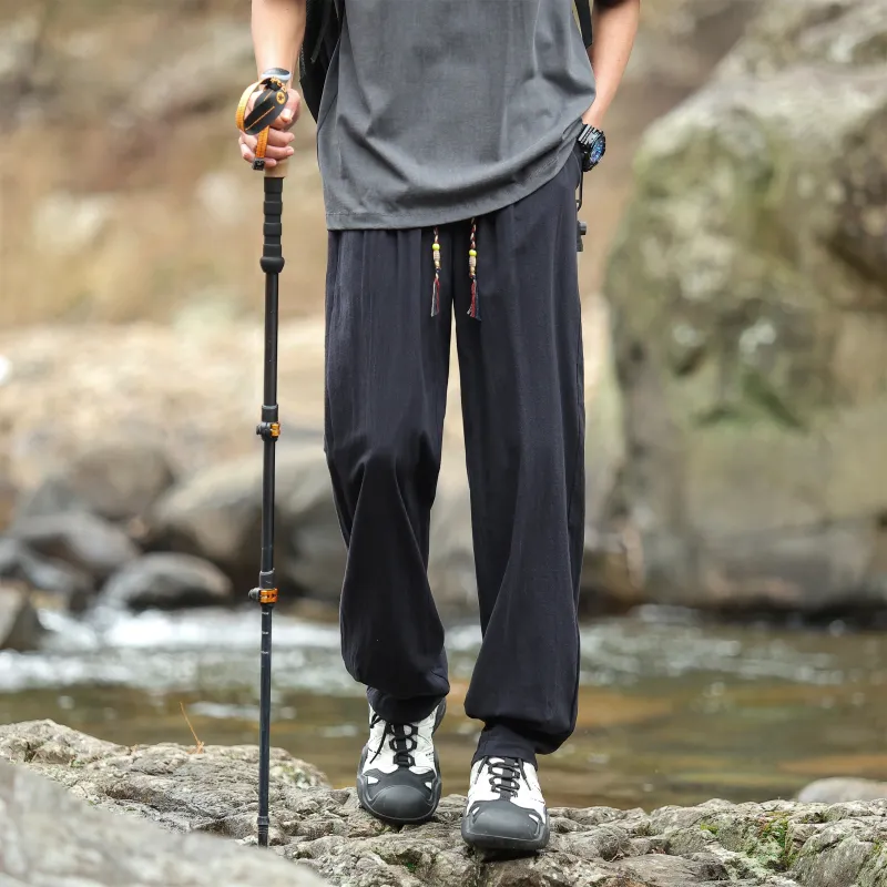 MARK WAFFLE Casual Pants Unisex-2