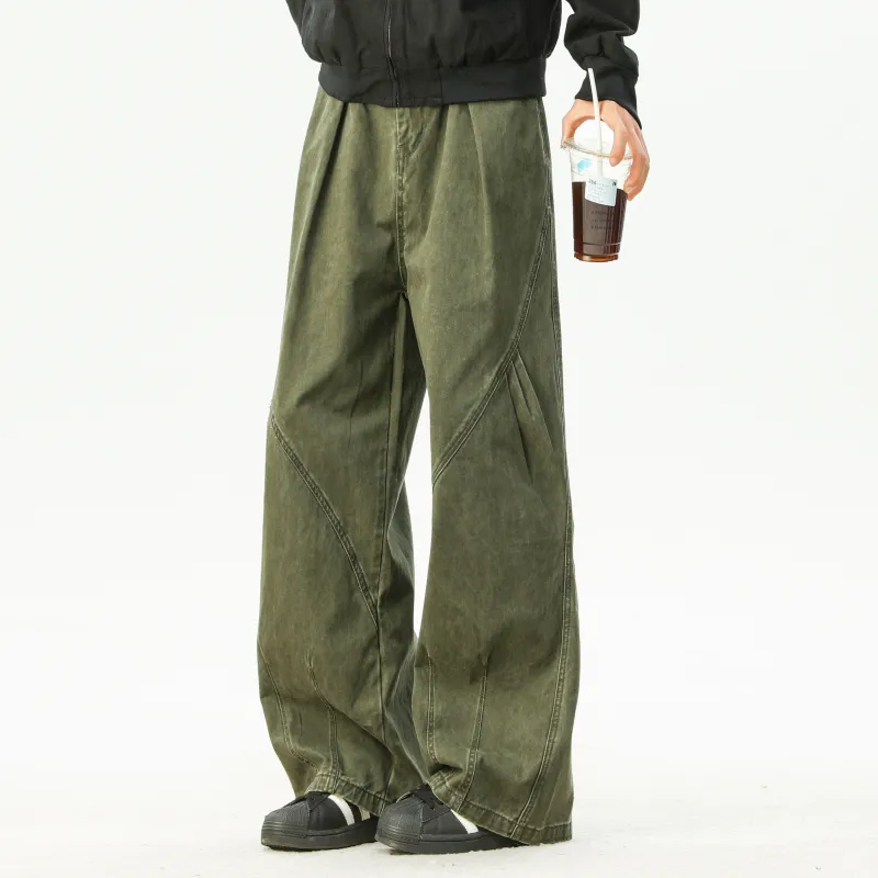 PAINT STAIN Casual Pants Unisex-22