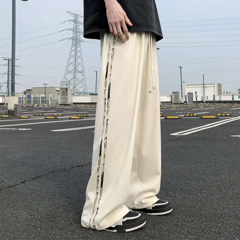 MARK WAFFLE Knitted Sweatpants Unisex-2