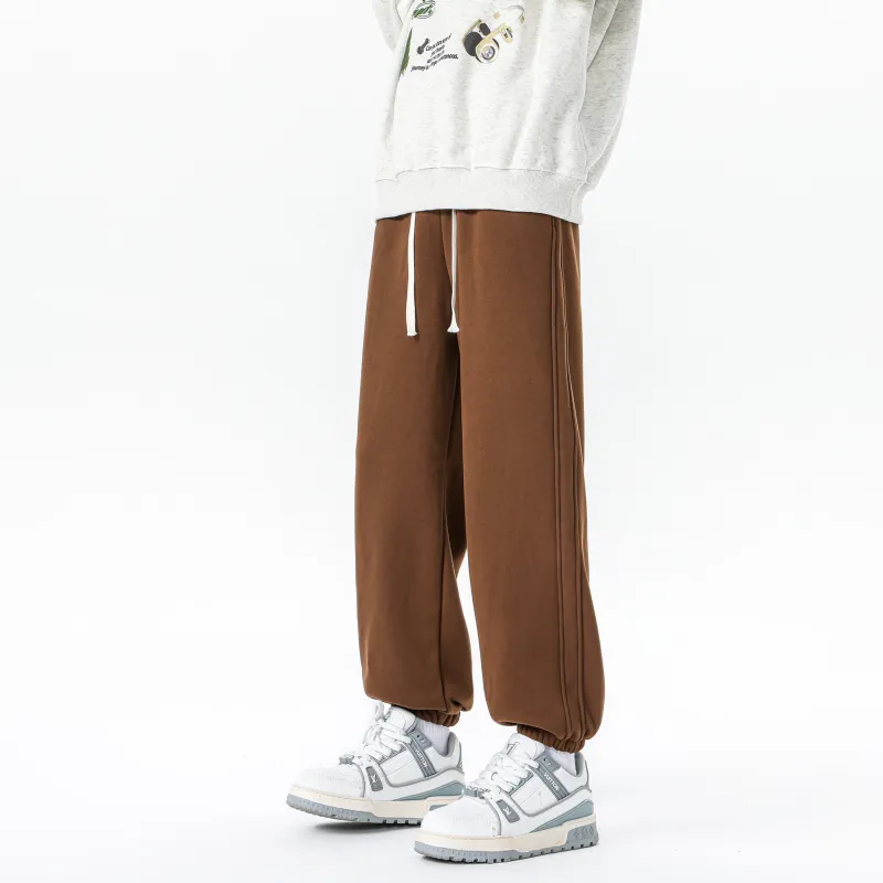 MARK WAFFLE Knitted Sports Pants Unisex-26