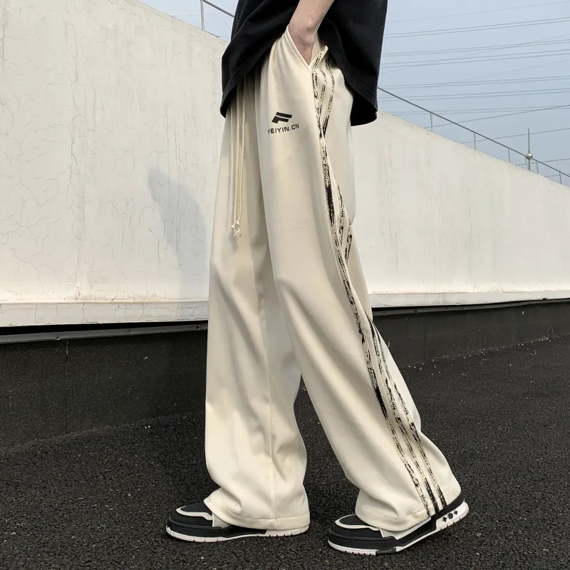 MARK WAFFLE Knitted Sweatpants Unisex-4