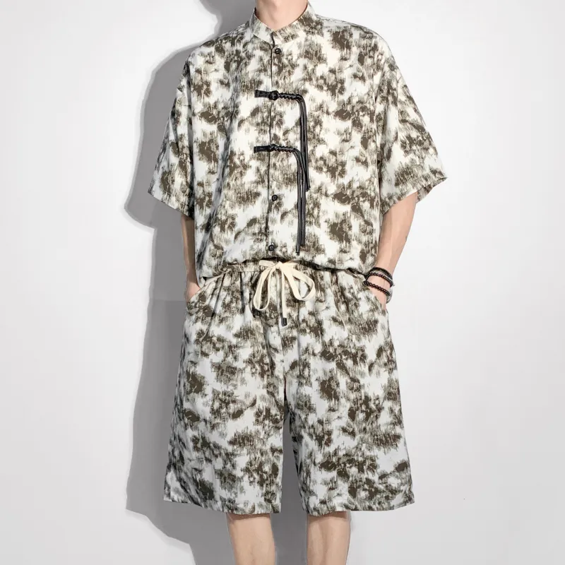 MARK WAFFLE Shirt Matching Set Unisex-5
