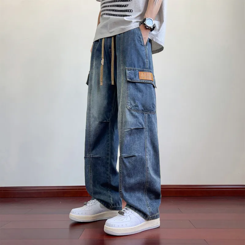 MARK WAFFLE Jeans Unisex-12