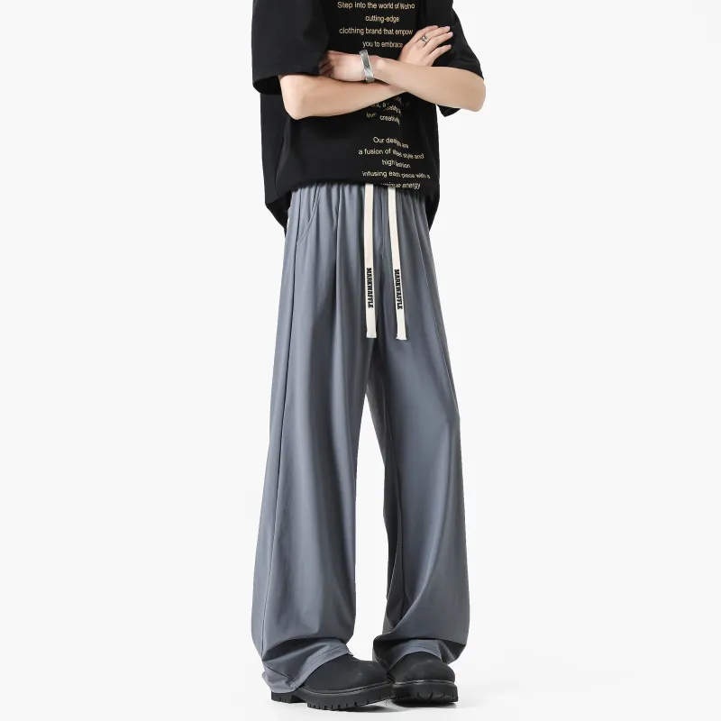 MARK WAFFLE Knitted Sweatpants Unisex-14