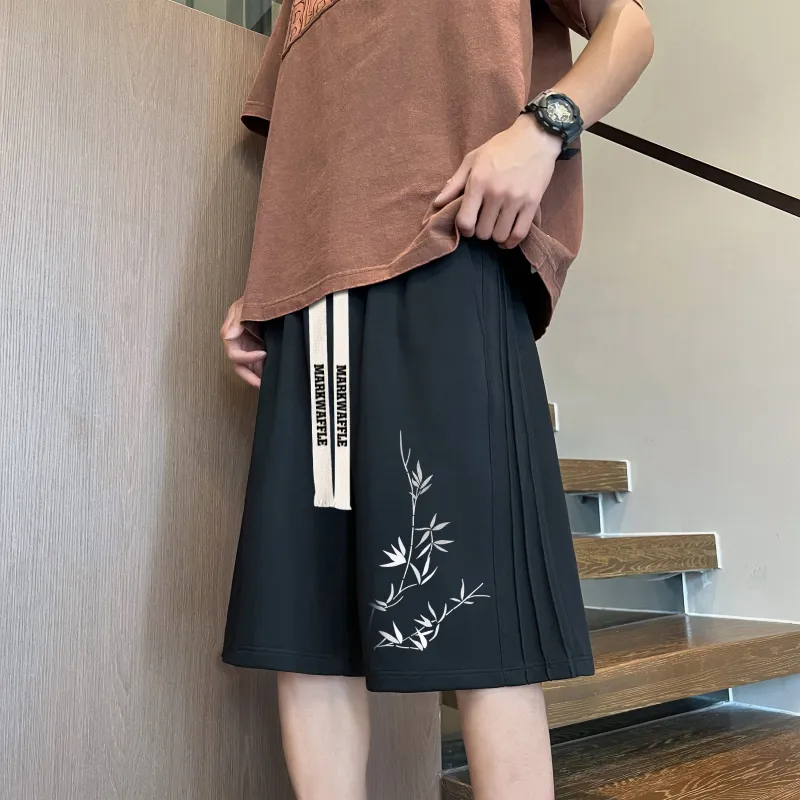 MARK WAFFLE Casual Shorts Unisex-10
