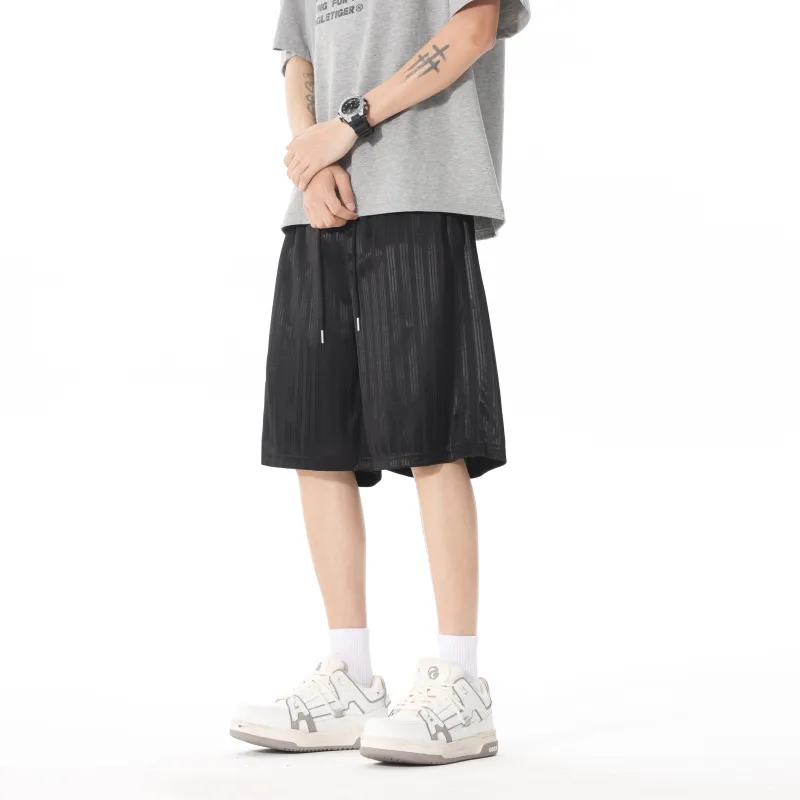 MARK WAFFLE Casual Shorts Unisex-1