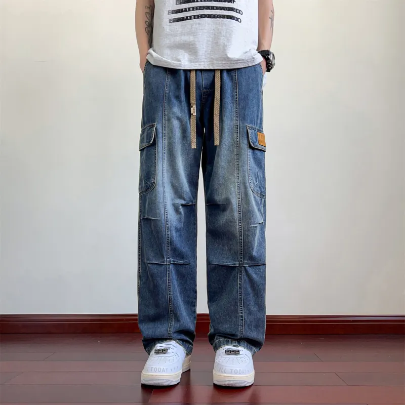 MARK WAFFLE Jeans Unisex-9