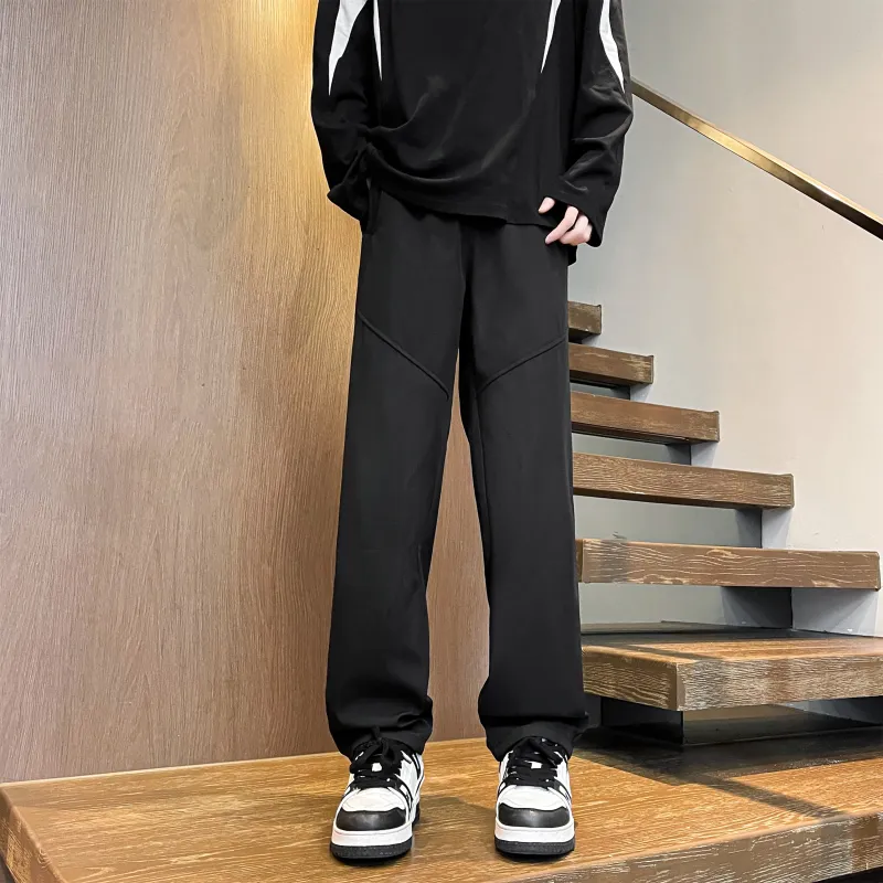 MARK WAFFLE Knitted Sports Pants Unisex-1
