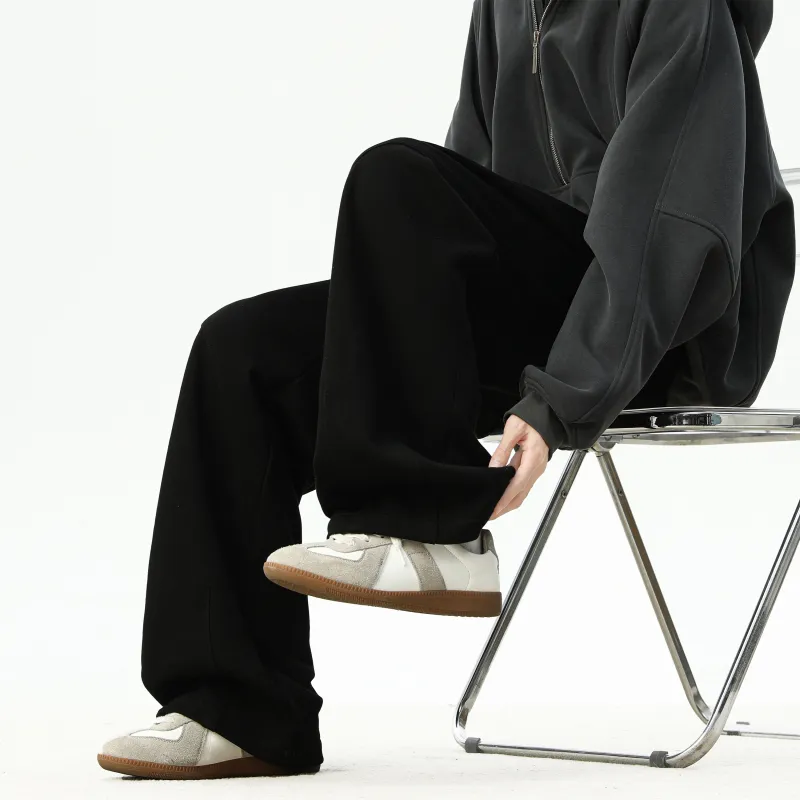 PAINT STAIN Knitted Sweatpants Unisex-14