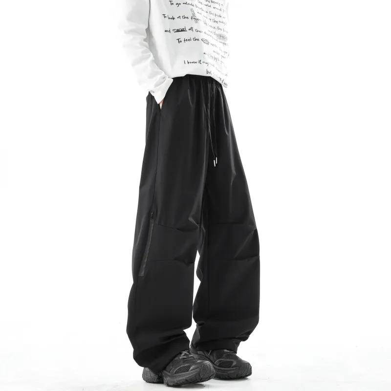 MARK WAFFLE Knitted Sweatpants Unisex-1