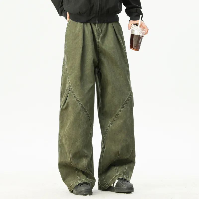 PAINT STAIN Casual Pants Unisex-23
