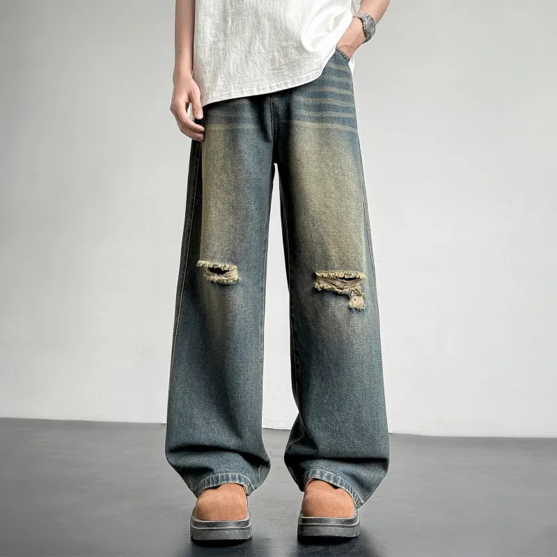 MARK WAFFLE Jeans Unisex-11