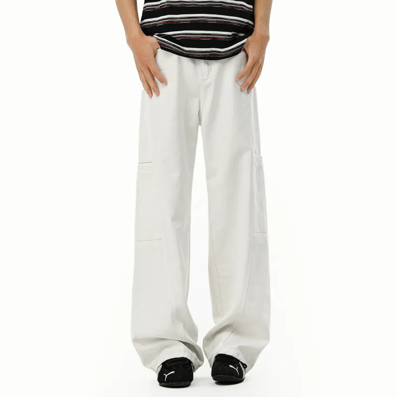 MARK WAFFLE Casual Pants Unisex-6