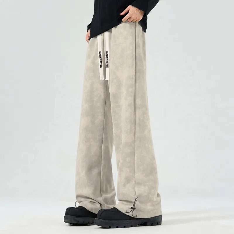 MARK WAFFLE Casual Pants Unisex-7
