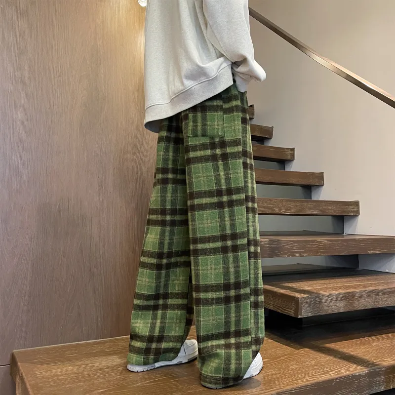 MARK WAFFLE Casual Pants Unisex-9
