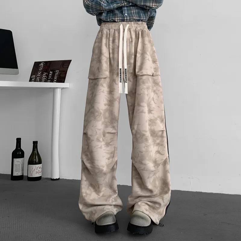 MARK WAFFLE Knitted Sweatpants Unisex-9