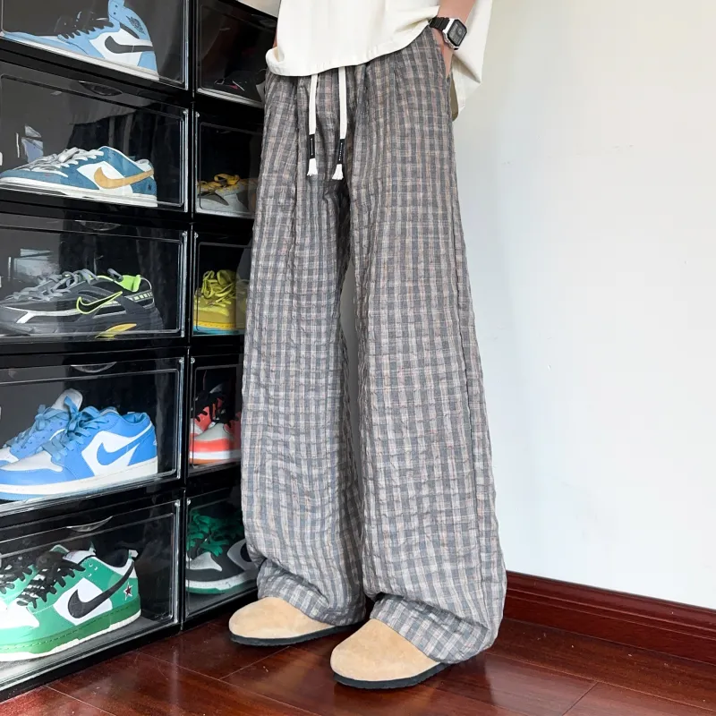 MARK WAFFLE Casual Pants Unisex-4