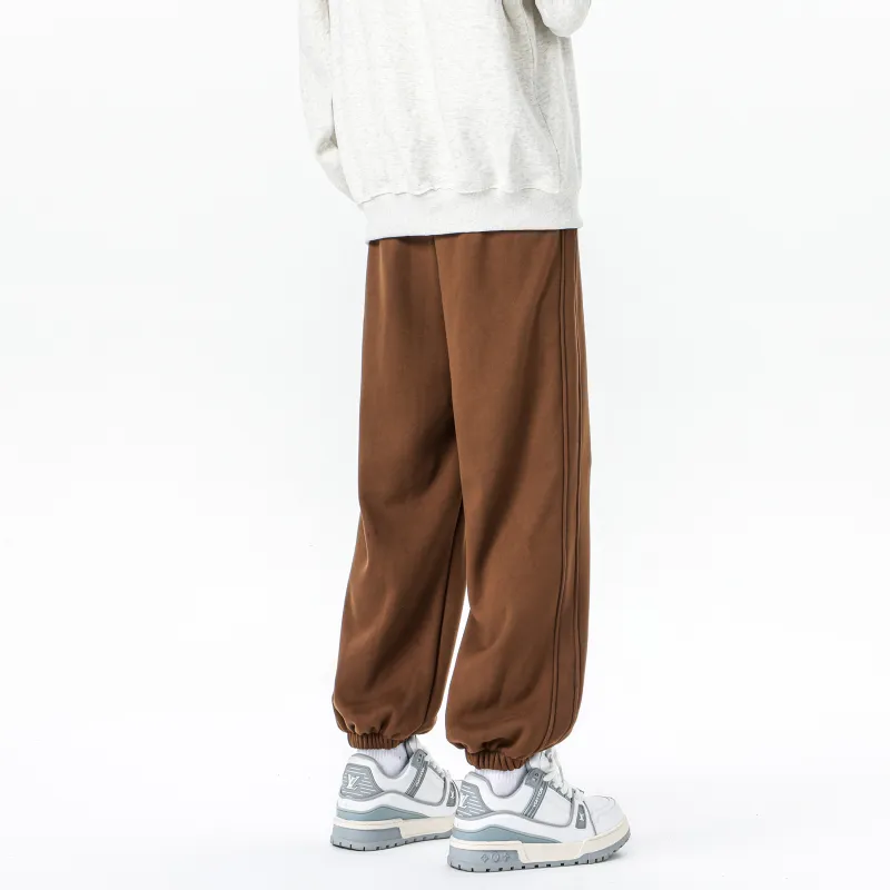 MARK WAFFLE Knitted Sports Pants Unisex-28