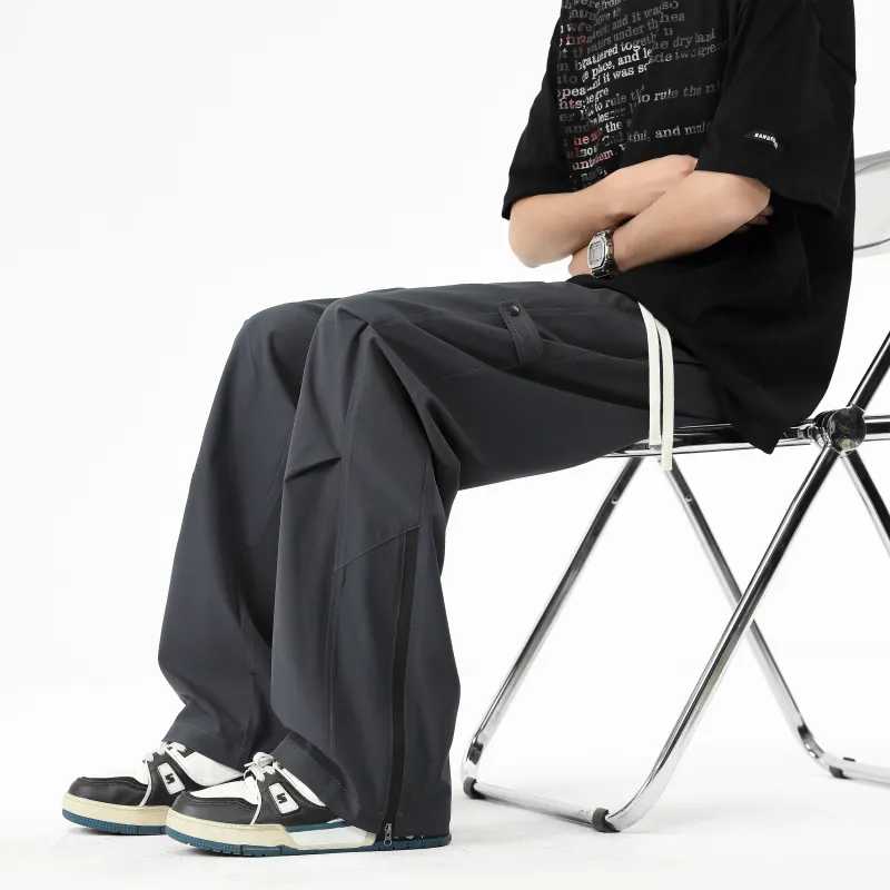 MARK WAFFLE Knitted Sweatpants Unisex-19
